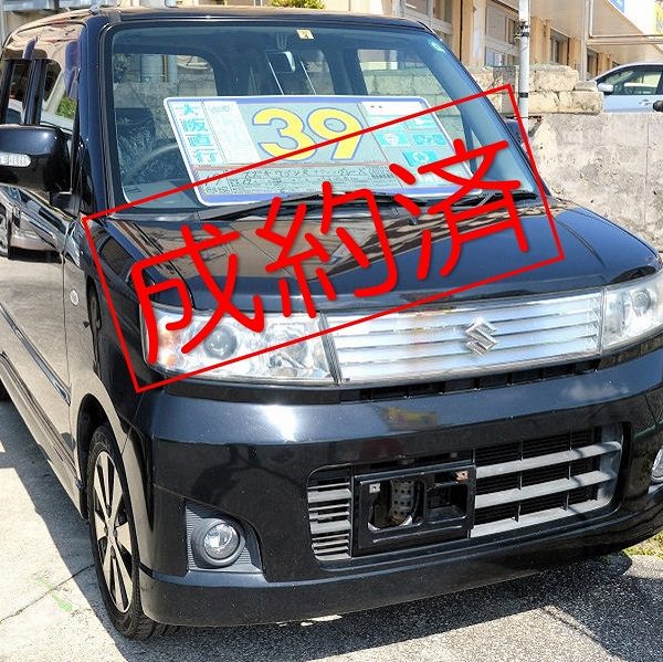 【ご成約】ワゴンR スティングレー X 黒 39万円 H19年式 走行10.4万km