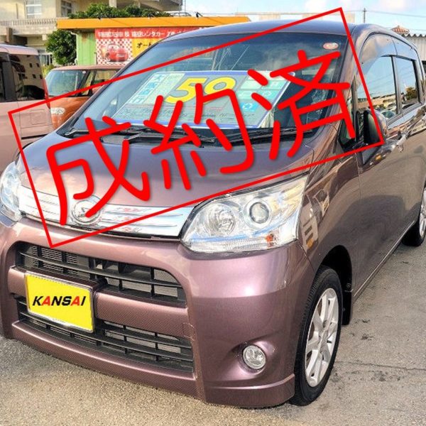 【ご成約済】ムーヴカスタムX 65→59万円 H24年式 走行7.3万km 車検31年1月