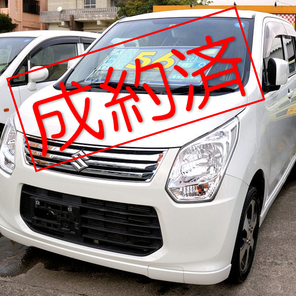 ワゴンR FX-LIMITED パールホワイト 56万円 H25年式 走行10万km 車検32年1月
