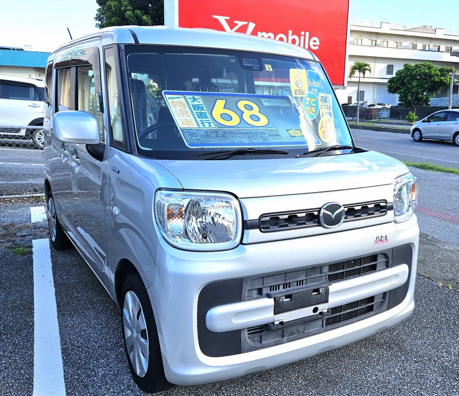 宮古島 中古車情報 フレア ワゴン ハイブリッド XG シルバー 68万円